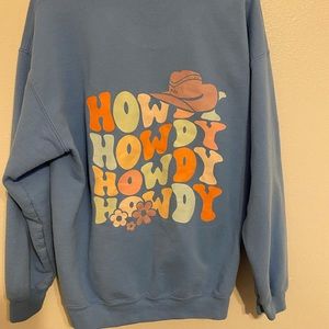 Gildan “Howdy” crewneck